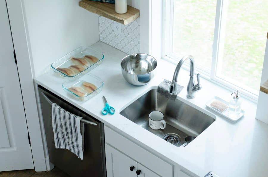Double Bowl Kitchen Sink 37 × 18 inch