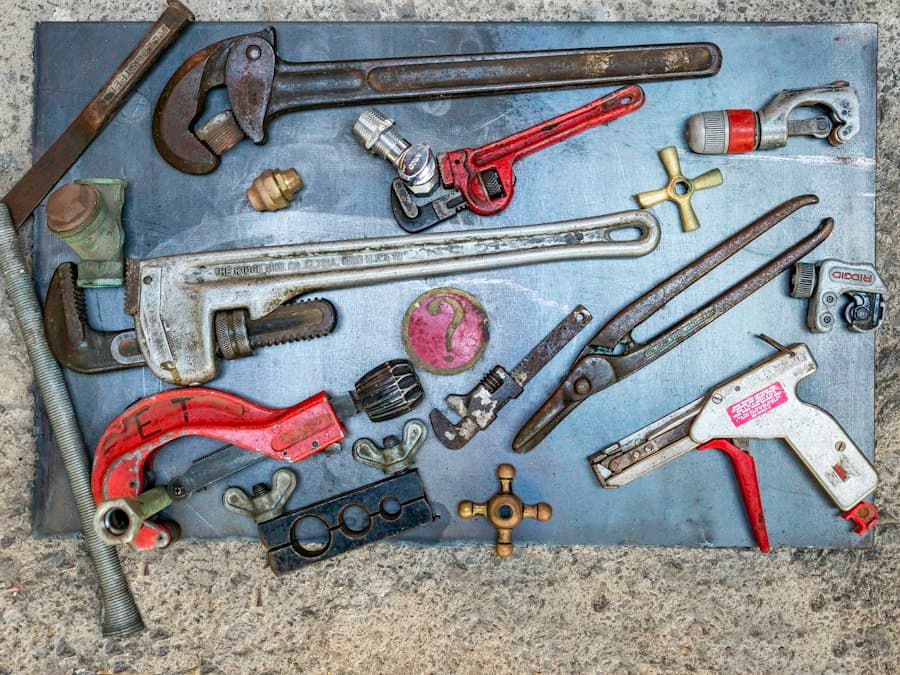 Plumbing Tool Kit — 12 Pieces