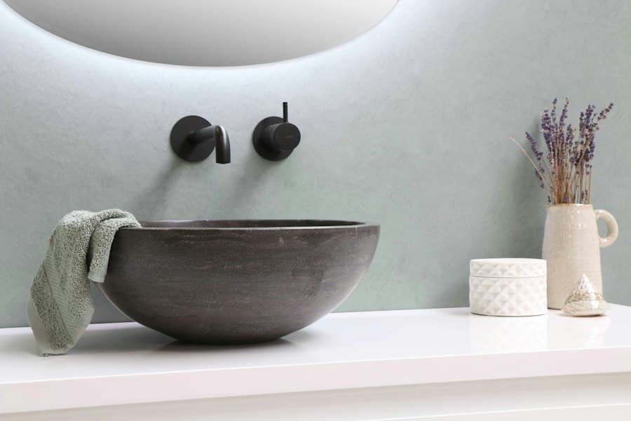 Table-Top Basin — Matte Black